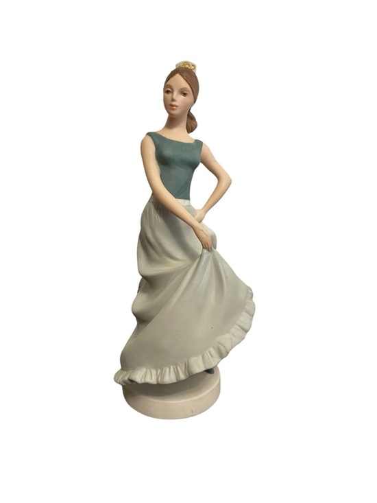 Royal Dux Spanish Dancer Porcelain Figurine Czechoslovakia Hand Painted Vintage